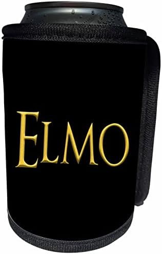 3дРоуз Елмо - легендарния име за момче в Америка. Свети жълт цвят. - Опаковки за бутилки-охладители (cc-361725-1)