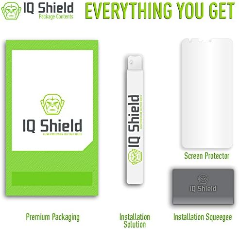Защитно фолио IQ Shield, която е съвместима с LG Stylo 4 (LG Q Stylus) (2 опаковки), течна, антипузырьковая,