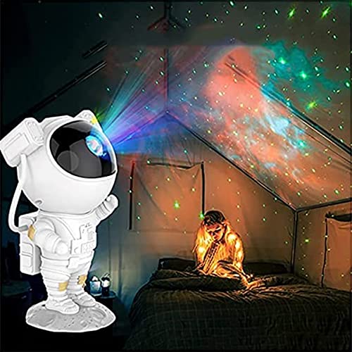 Звезден Проектор с дистанционно управление, Проектор Astronaut Мъглявина, Подходящ за детска спални, игри стая