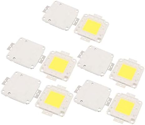 X-DREE 10шт 27-30 В 50 W led лампа с чип Бял цвят Сверхяркой висока Мощност за прожектор (10шт 27-30 В 50 W