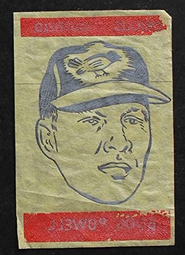 1965 Топпс Грешки Пауъл (Бейзболна картичка) VG