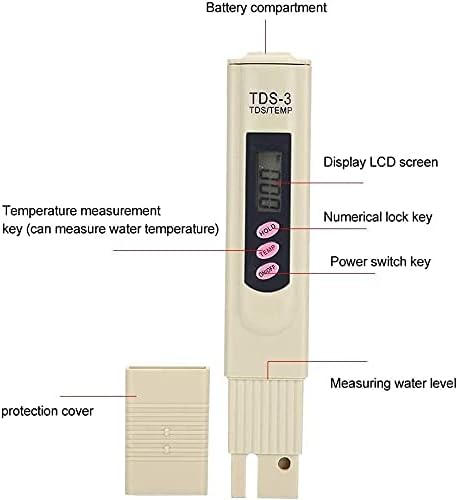 YUESFZ Точен Преносим Измервателен Сонда TDS Тест Писалка Тестер за Качеството на Водата Изпитване на Оборудване