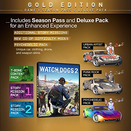 Watch Dogs 2: Gold Edition - PS4 [Цифров код]