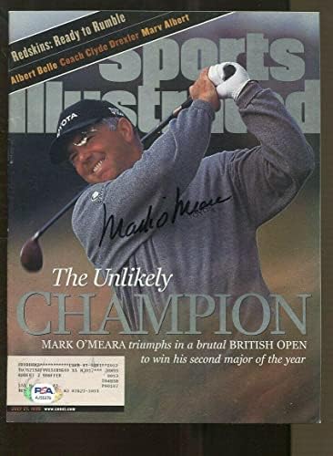 Марк О ' Мира подписа 1998 Sports Illustrated 7/27 Автограф на British Open PSA/ DNA - Голф списания с автограф