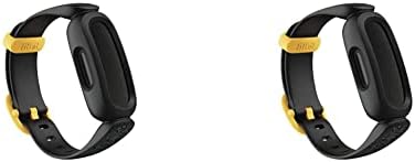 Гривна Fitbit Ace 3 Minions, Mischief Black, Един размер (опаковка от 2 броя)