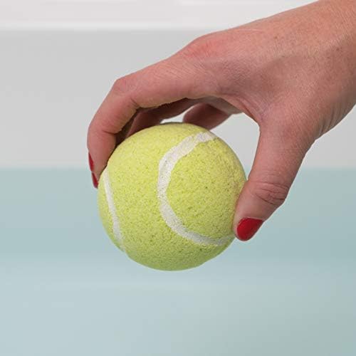 Бомбочки за баня с тенис топка - 3 опаковки - Подарък за тенис - Подаръци за тенис за жени - Оборудване за тенис
