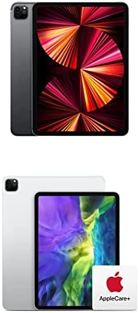 Apple 2021 11-инчов iPad Pro (Wi-Fi + cellular, 1 TB) - Тъмно сив с AppleCare + (се Актуализират всеки месец,