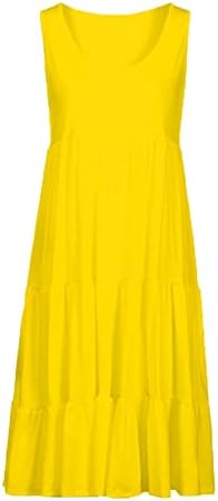 FQZWONG Летни Рокли за Жените 2023 Вечер Случайни Sundresses за Излизане на Светлина, Дамски Модни Елегантната