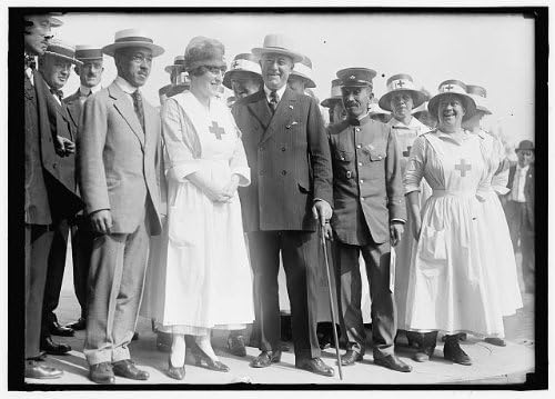 Исторически находки Снимка: Мисия на Японския Червен Кръст,принц на Токугава, Маргарет Уилсън, Хенри Sp Дейвисън,1918