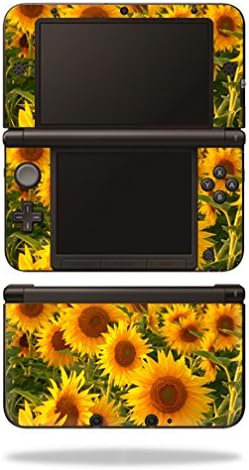 Кожата MightySkins е Съвместим с оригинала на Nintendo 3DS XL (модели 2012-2014) Стикер Пренасяне на Кожи Слънчогледи