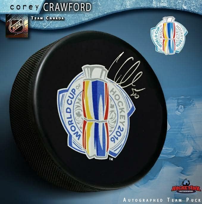 КОРИ КРАУФОРД подписа за миене на световното Първенство по хокей на - Чикаго Блекхоукс - за Миене на НХЛ