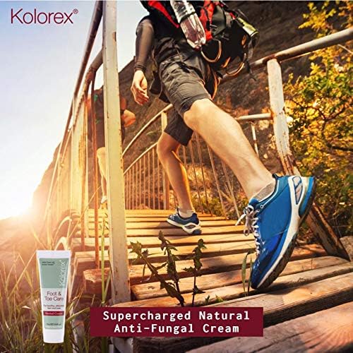 Крем за грижа за краката Kolorex® (25 г), Средство за стоп спортисти, Натурални съставки, ефективно възстановява