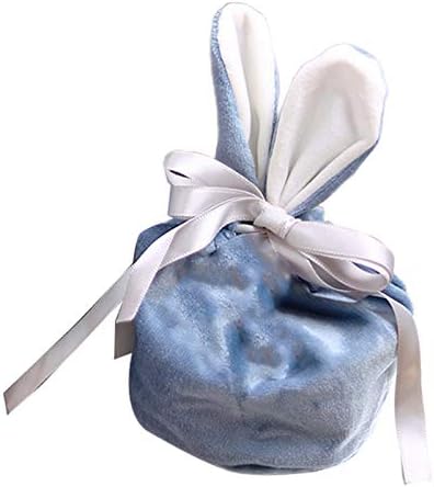 Подаръчен пакет, с дизайн на Заячьи уши великденски подарък пакет, сладки сини
