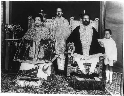 Исторически находки Снимка: Решението на семейство Абисиния, Рас Тафари,императрица Манен,принц Асфау,принц Маконен