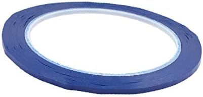 X-DREE 4 mm x 66 m Едностранно залепваща, лесно очищаемая standalone, маркировъчна Предупредителен лента синьо
