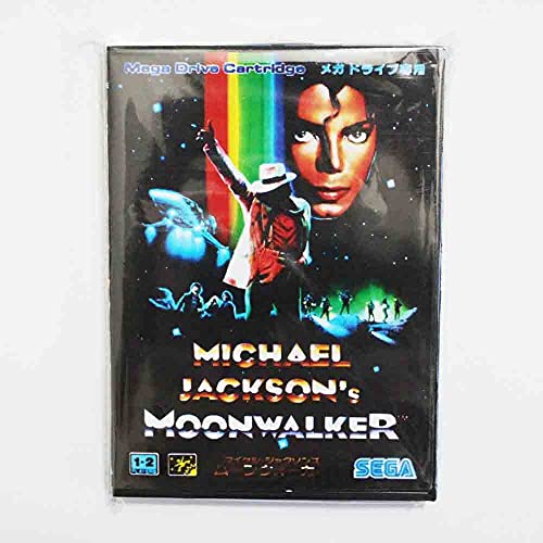 Игри Касета Samrad Michael Jackson 'S Moonwalker 16 Битова Игрална карта MD С търговия на Дребно Кутия За Sega