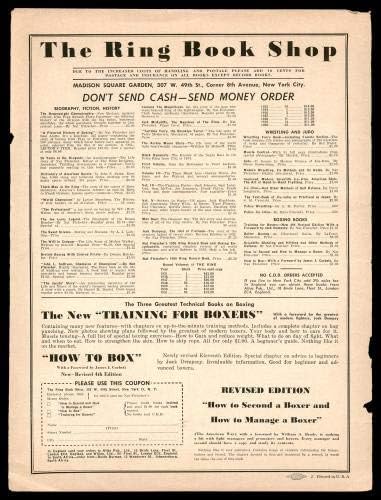 Корица на списание Ринг с автограф на Том Макнийли (Светла) Инв 186864 - Боксови списания с автограф