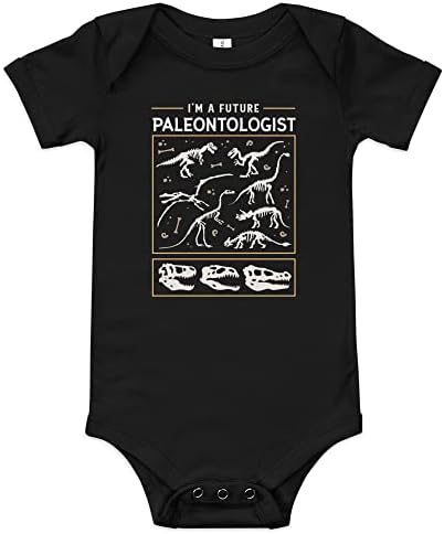 So Схематичен I ' m A Future Paleontologist Baby One Piece | Тениска за любителите на динозаврите