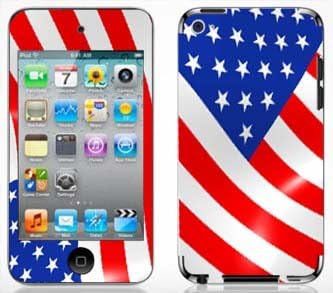 Кожата на американски флаг за Apple iPod Touch 4G 4-то поколение