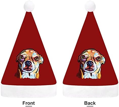 Забавни Коледни Шапки за Кучета Чихуахуа на Едро За Възрастни, Коледна Шапка за Празници, Аксесоари за Коледното