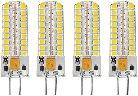 Led лампи BesYouSel G4 мощност от 5 W (еквивалент подмяна на халогенни крушки с мощност 50 W) Двухконтактное