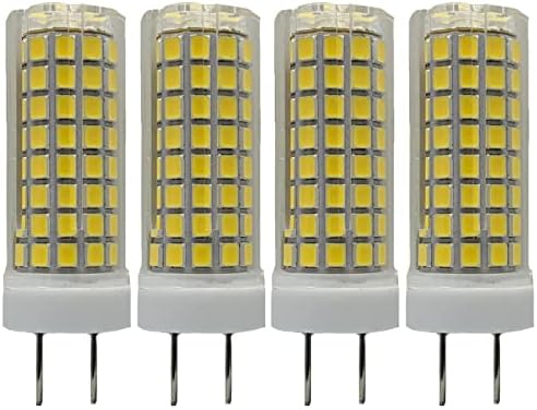 Lxcom Lighting G8 Led Лампа 10 W Керамични Царевица Крушки (4 опаковки)-2835 SMD 102 led 100 Вата Смяна на Халогенна
