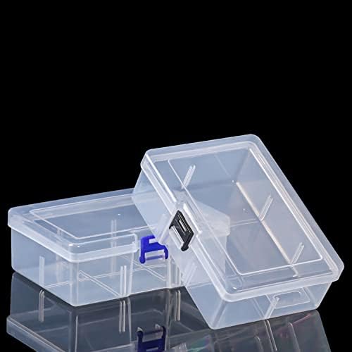 Кутии за съхранение 1бр Прозрачен Компонент на Винт Кутия За Съхранение на Бижута Дисплей Практична Кутия За