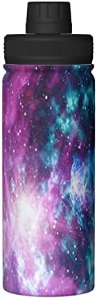 Бутилка за вода Galaxy-Space-Beauty-Universe 18 Грама, Широка Колба От Неръждаема Стомана С Вакуумна Изолация