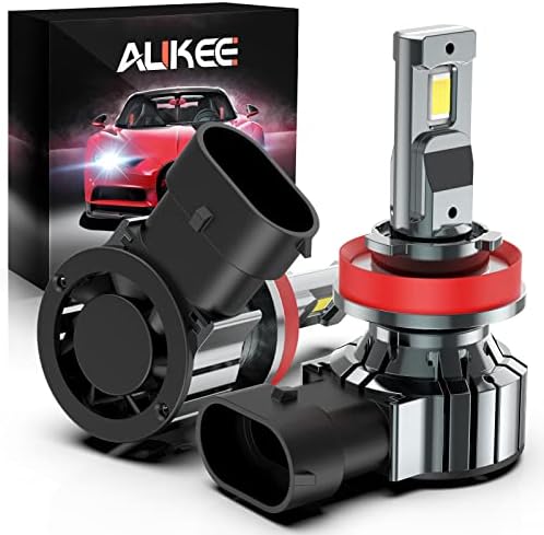 Led лампа за фаровете Aukee H11, H8 H9 12000Lm 6000 K 60 W, изключително ярка универсален комплект за ремонт