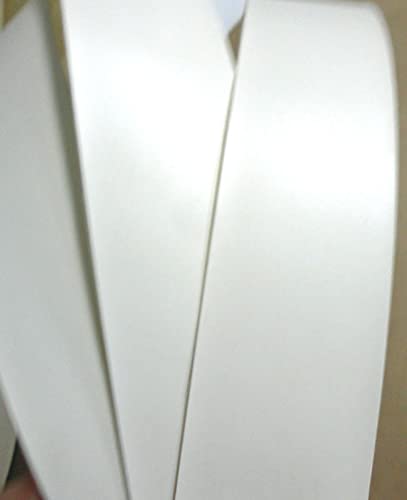 Бял кант от меламинового полиестер PSA за почистване и залепване на 1,75 x 120 на руло 1/40