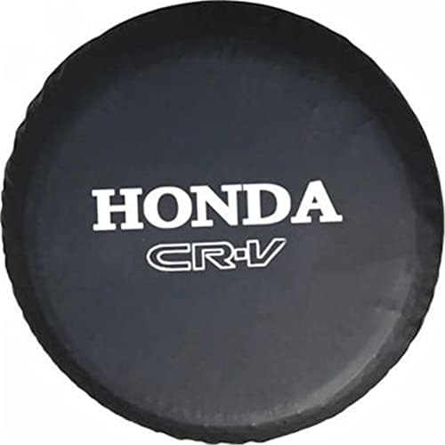 Черно 14 Калъф за гуми, резервна гума, подходяща за HhondaCRV (14 За диаметър 23-27)
