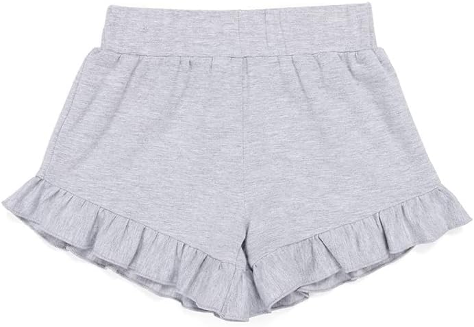 Coralup/Памучни Шорти-панталони с цветни набори за малки момичета (0-8 години)
