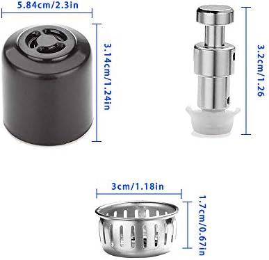 Дръжка за освобождаване на пара, Резервни Части Поплавкового клапан със Защита От запушване за Instant Pot Ultra