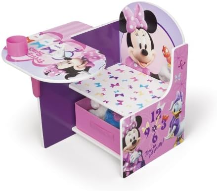 Детски стол Delta с кутия за съхранение, Disney Minnie Mouse