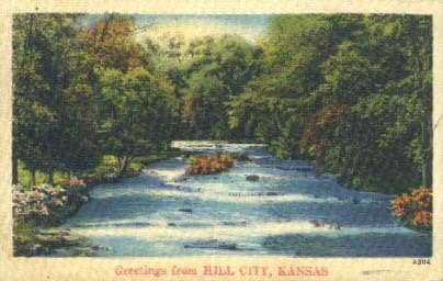 Хил Сити, Канзас, Пощенска Картичка