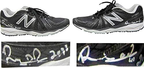 Използвани слот футболни Обувки, New Balance от Ivan De La Rosa с автограф - Използваните Обувки MLB с автограф