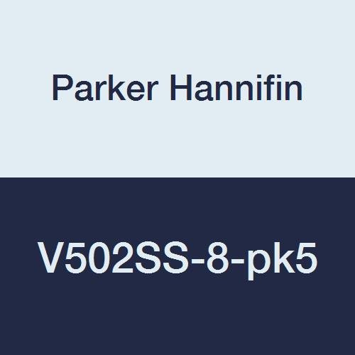 Печат на промишленото наредба кран Parker Hannifin V502SS-8-pk20, за Монтиране на панел, Конектор 1/2 NPT x