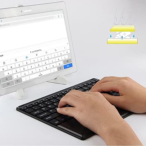 Клавиатурата на BoxWave, съвместими с таблета ONN (10.1 инча) (Клавиатура от BoxWave) - Bluetooth клавиатура