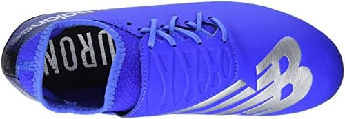 Футболни обувки New Balance Унисекс Furon V7 Dispatch FG, Светъл Лазурит/Черен/Сребрист, 11 US Men
