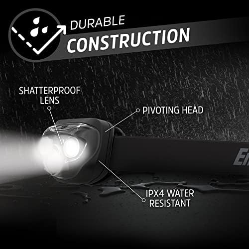 Led налобный фенер Energizer PRO (комплект от 2 теми), водоустойчив фарове IPX4, Висока производителност на