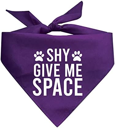 Шарена кърпа Срамежлив Give Me Space Dog (Различни цветове)