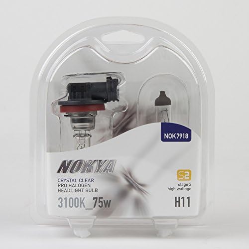 Крушки за фаровете Nokya Clear 3100K H11 Висока Мощност 75 W (етап 2) - NOK7918